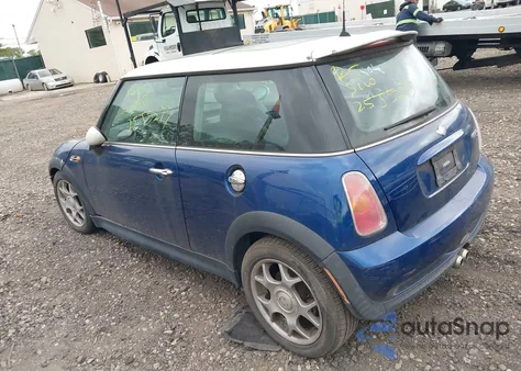 2004 Mini Cooper S из США, поврежденный, VIN WMWRE33484TD77611